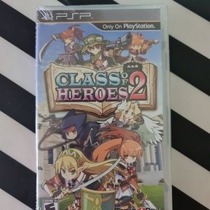 Class of Heroes 2 - PSP - Brand New Original Limited Sealed